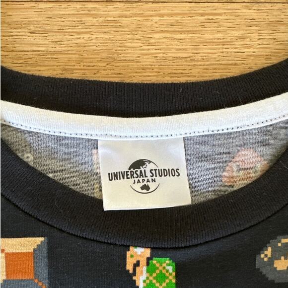 Universal Studios Japan x Super Nintendo World - Crew Neck tee in Black Multi - Picture 2 of 4